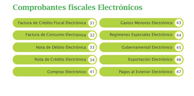 Facturación Electrónica Comprobantes fiscales electrónicos