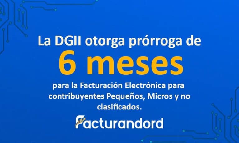 prorroga dgii facturacion electronica
